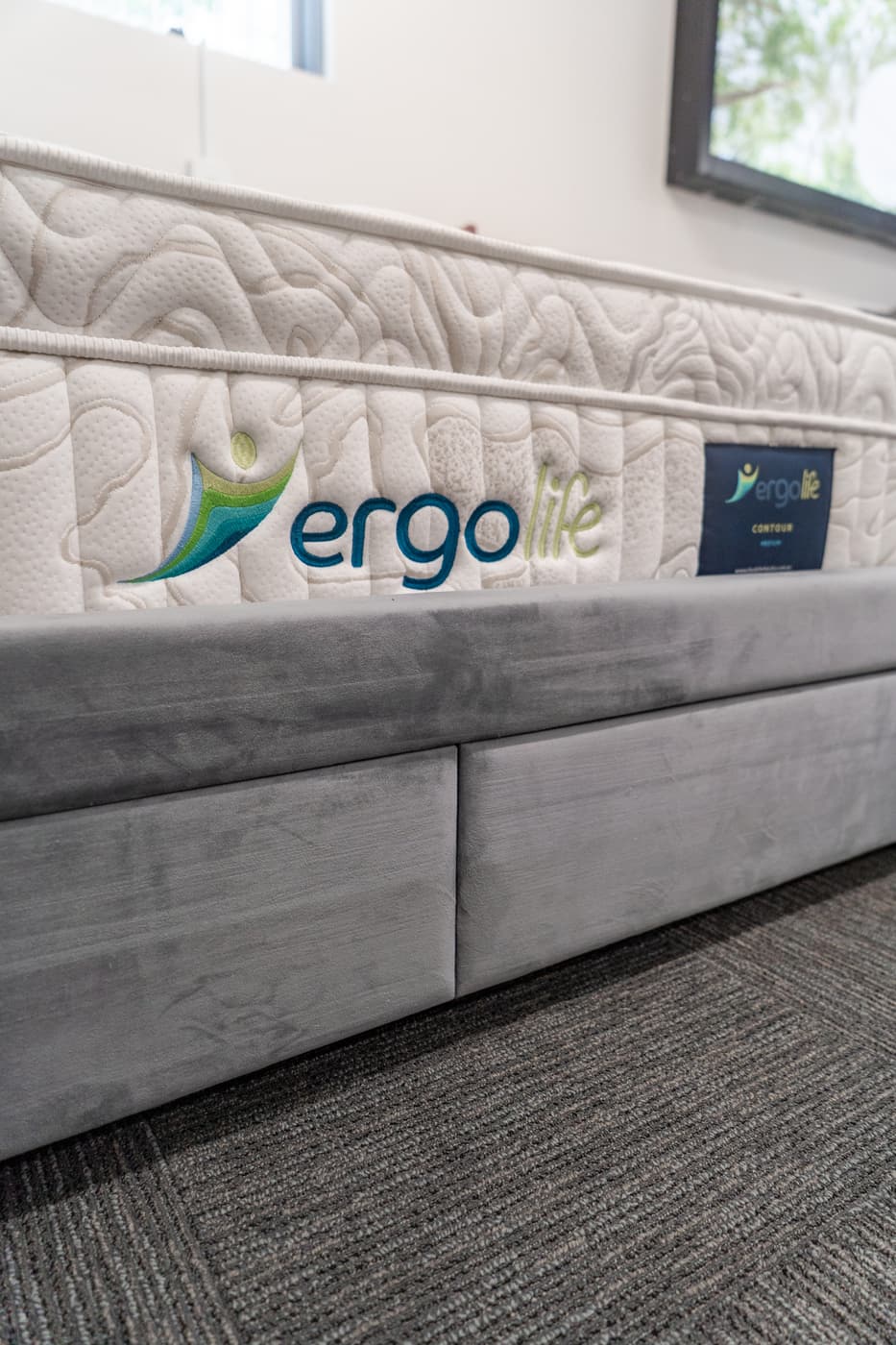 Couple on Ergolife mattress